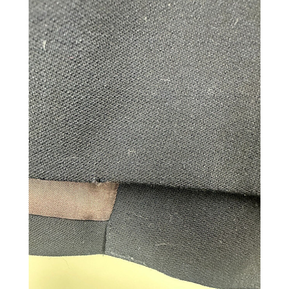 *Flawed Lauren Ralph Lauren Wool Double Breasted Blazer Suit Jacket Navy Size 14 - Picture 8 of 16